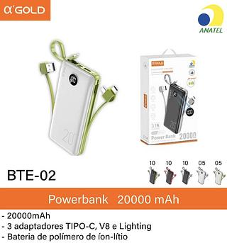 Powerbank 20000 mAh BTE02
