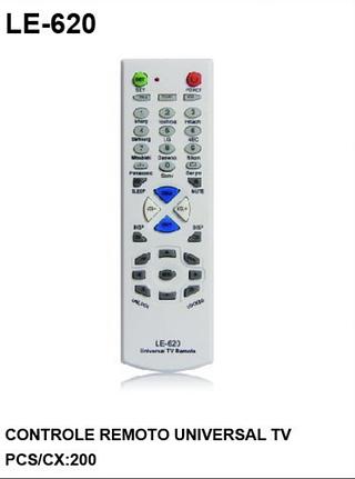 Controle universal para TV LÊ-620