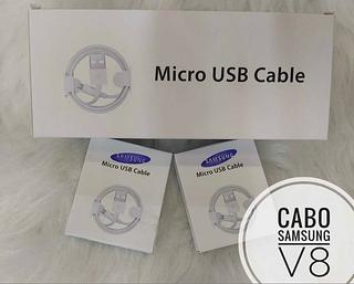 Cabo Samsung Micro USB v8 1 Metro Com 500pcs