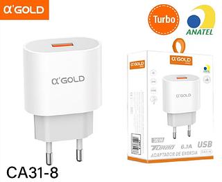 Adaptador de energia 30W - 30W - Turbo USB QC4.0 - 6.1A CA318