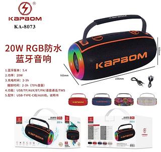 Caixa de som Bluetooth com RGB KA8073
