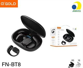 Fone sem fio Bluetooth com digital FNBT8