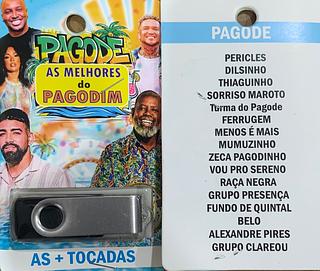 pendrive gravado original 500-600 músicas P118