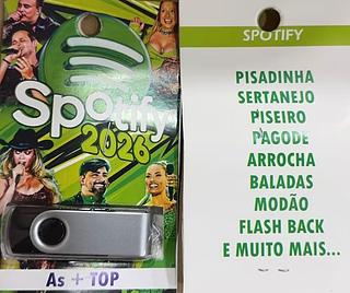 pendrive gravado original 500-600 músicas 81