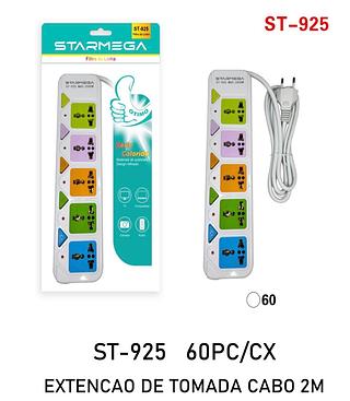 Filtro de linha tomada cabo 2M ST925