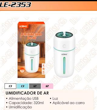 Umidificador USB 320ML LE2353