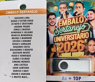 pendrive gravado original 500-600 músicas 49