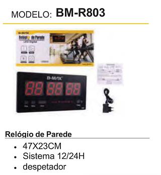 Relógio de parede 47✖️23CM BMR803