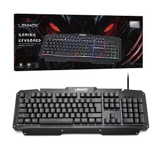 Teclado game com fio com RGB LEY1554