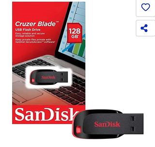 Pendraiver sandisk 128giga original