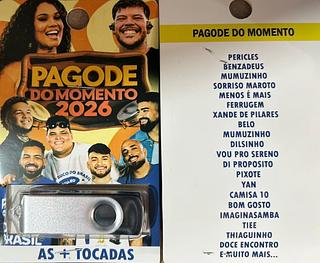 pendrive gravado original 500-600 músicas 34