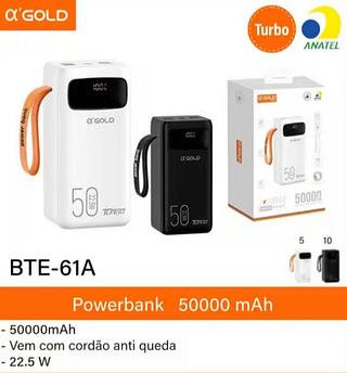 Carregador portátil 50000MIL MAH BTE61A