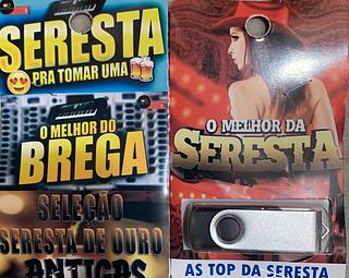 pendrive gravado original 500-600 músicas P116