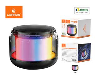 Mini caixa de som Bluetooth com RGB LESQ3E