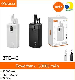 Carregador portátil 30000MIL MAH BTE43