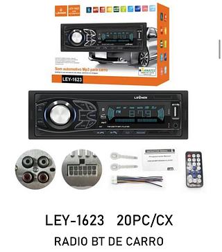 Rádio Bluetooth de carro LEY-1623