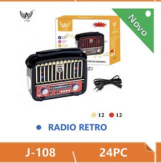 RADIO FM AM com Bluetooth Jd108