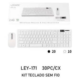 Kit teclado com mouse sem fio LEY-171