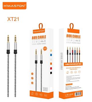 Cabo auxiliar estéreo 3.5 mm Hmaston XT21