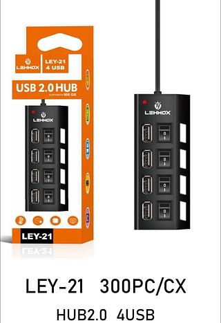Hub 2.0 4USB LEY21