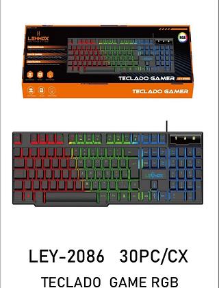 Teclado gamer com RGB LEY2086