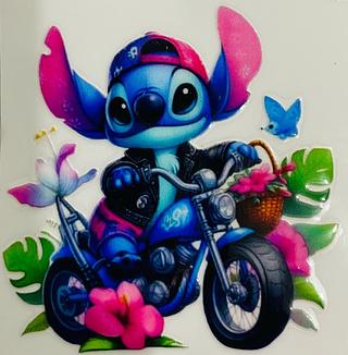 Adesivo do Stitch para copo Stanley 5