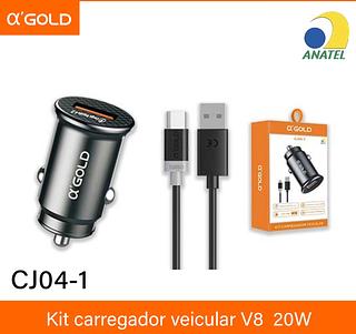 Carregador de carro v8 CJ041