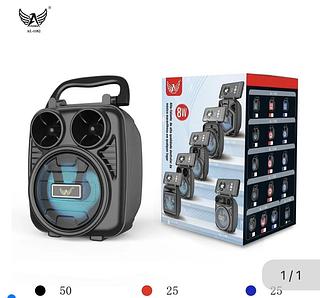 Caixa de som bluetooth cartão memória USB AL-1182 Caixa fechado com 100pcs