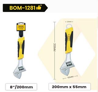 Chave Ajustável 8 Polegadas BOM1281