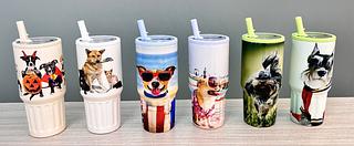 Garrafa térmica com canudo 800ML 25