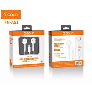 Fone de ouvido estéreo TIPO-C FN-A51
