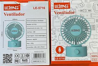 Ventilador regarregavel LE5716