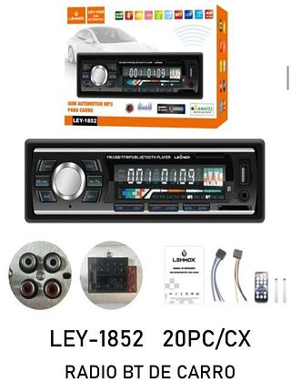 Rádio Bluetooth de carro LEY1852