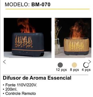 Difusor de Aroma Essencial 200ml BM-070