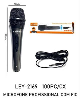 Microfone com fio 3m LEY2169