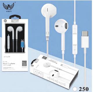 Fone com fio Tipo C Altomex A-908-TY