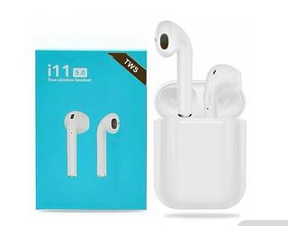 Fone sem fio Bluetooth sem borrachinha caixa fechado com 100pcs i11