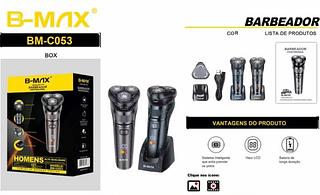 Barbeador profissional com digital com base de carregamento DC 5v 1A 3W BMC053