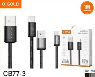 Cabo tipo c 1M 20W CB773