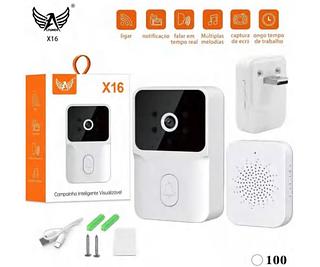 Campainha com câmera USB X16