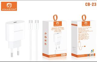 Carregador tipo c tipo c PD30W CB-23