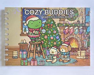 Livro de colorir 50 folhas COZY BUDDIES