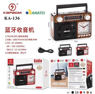 Rádio AM/FM Bluetooth KA136