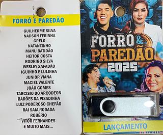 pendrive gravado original 500-600 músicas 54