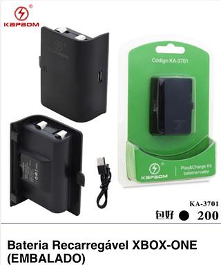 Bateria para Xbox one KA3701