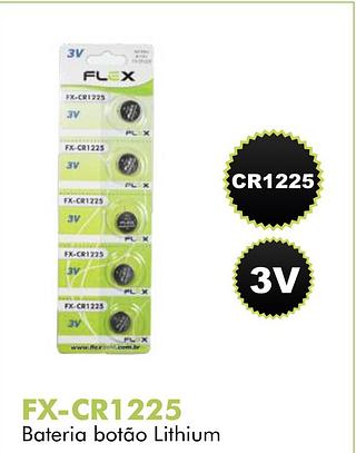 Bateria botão Lithium CR1225