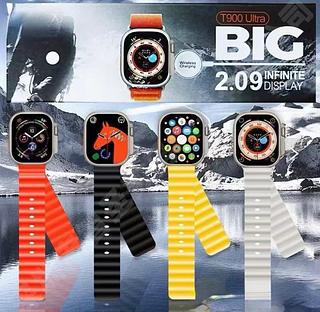 Smartwatch T900 Ultra Big 49mm Silicone Liga Alumínio NFC Bluetooth