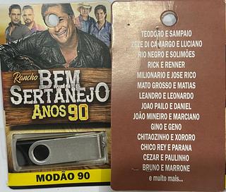 pendrive gravado original 500-600 músicas 94