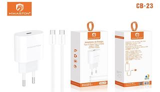 Carregador tipo c tipo c PD30W CB-23 Com 100pcs