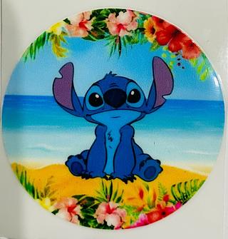Adesivo do Stitch para copo Stanley 22